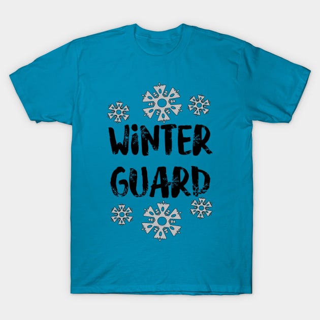 Winter Guard Snowflake T-Shirt by Barthol Graphics